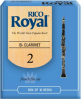 ลิ้น Bb Clarinet RICO Royal เบอร์ 2 (แบบกล่อง 10 ชิ้น)