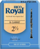 ลิ้น Bb Clarinet RICO Royal เบอร์ 2 1/2 (แบบกล่อง 10 ชิ้น)